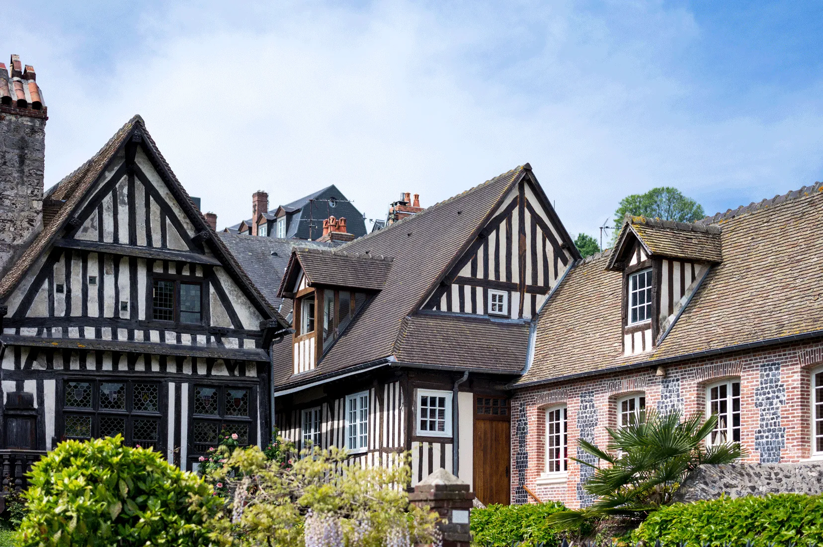 maisons normandes d'Honfleur