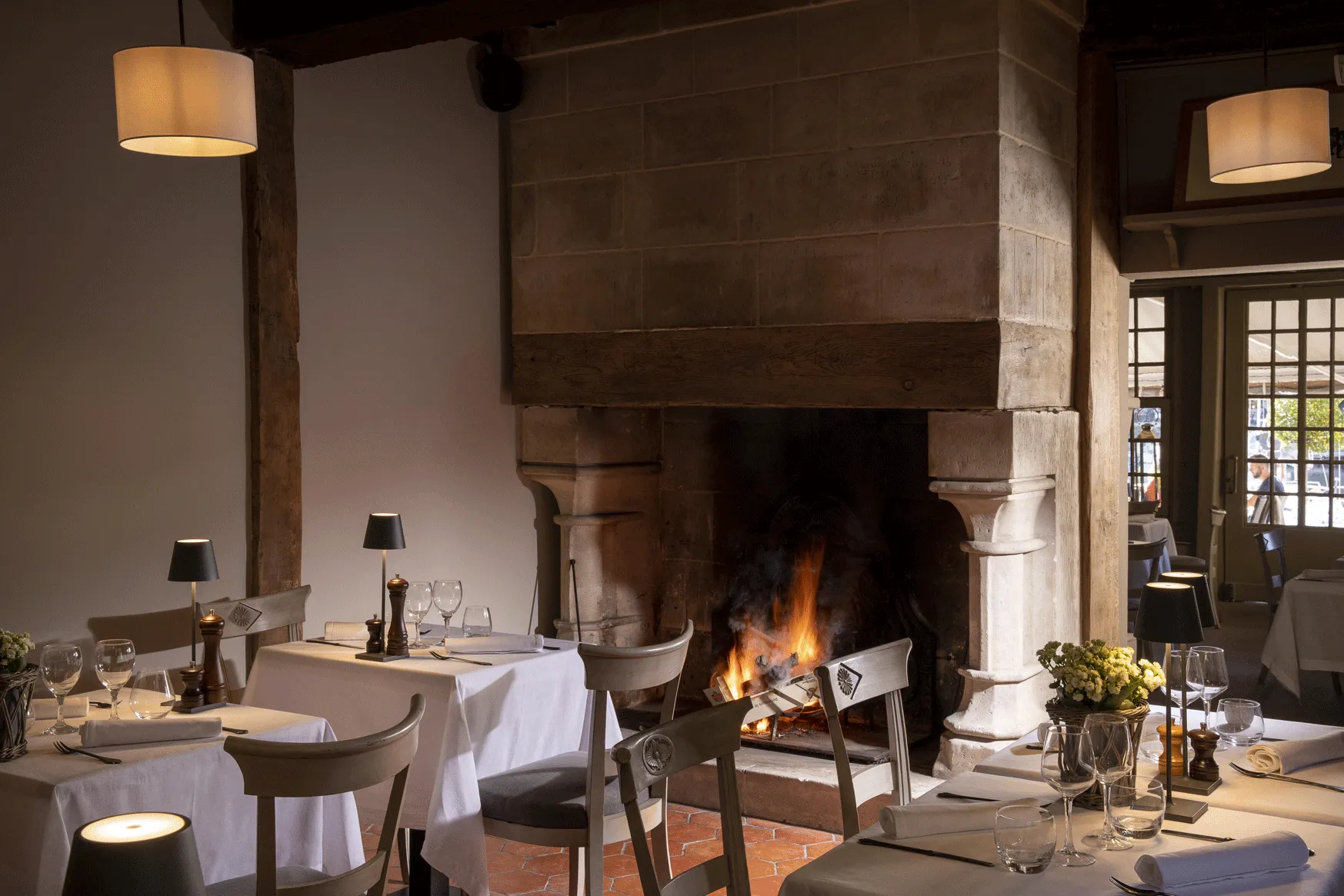 salle du restaurant Le Vieux Honfleur