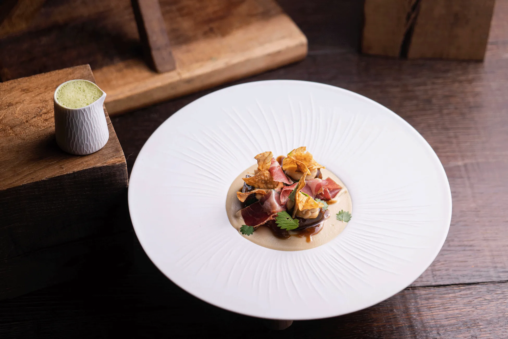 plat avec artichaut du restaurant Les Impressionnistes