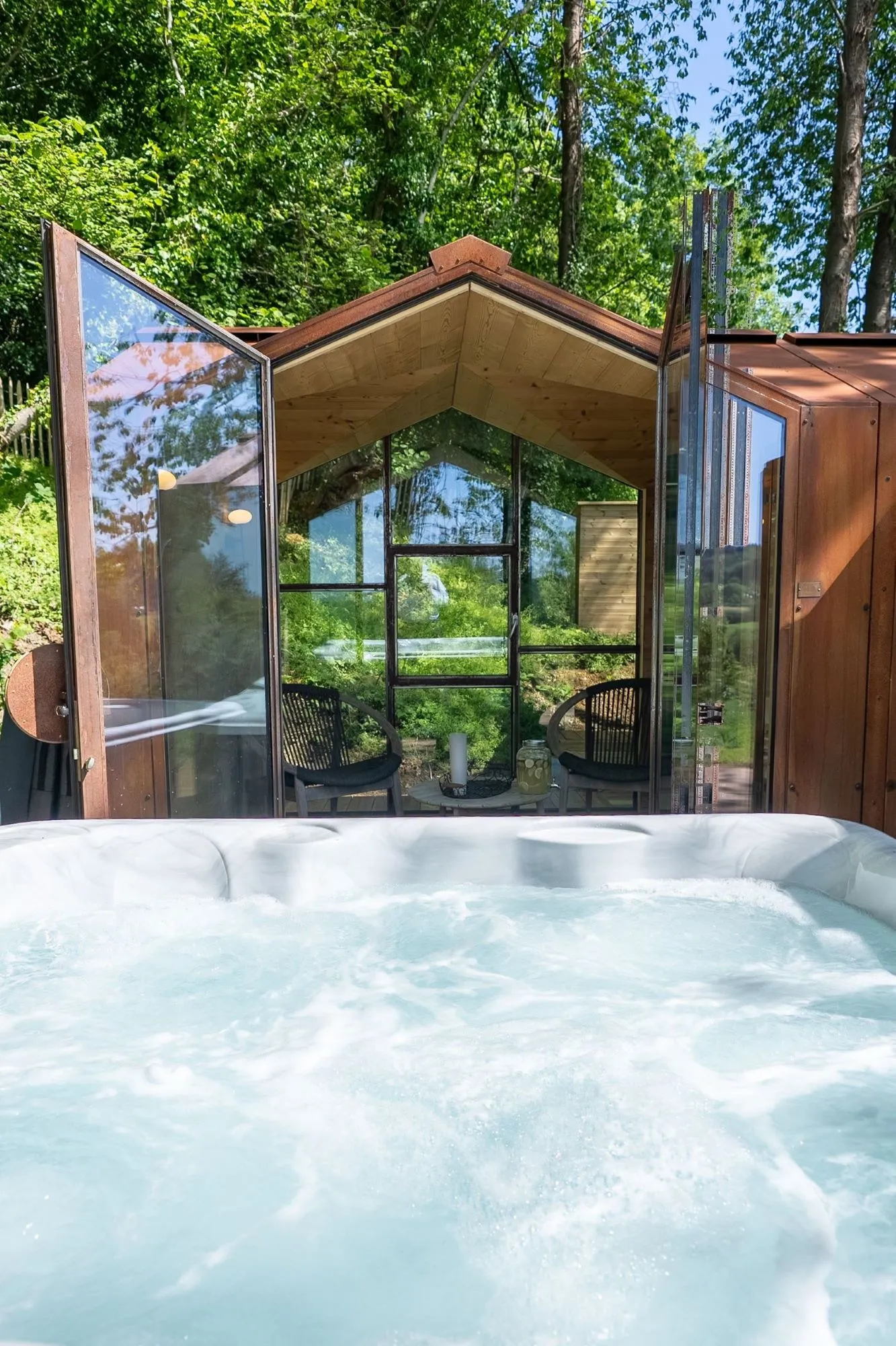 Adls Spa Forestier Cabine Vue Exterieur