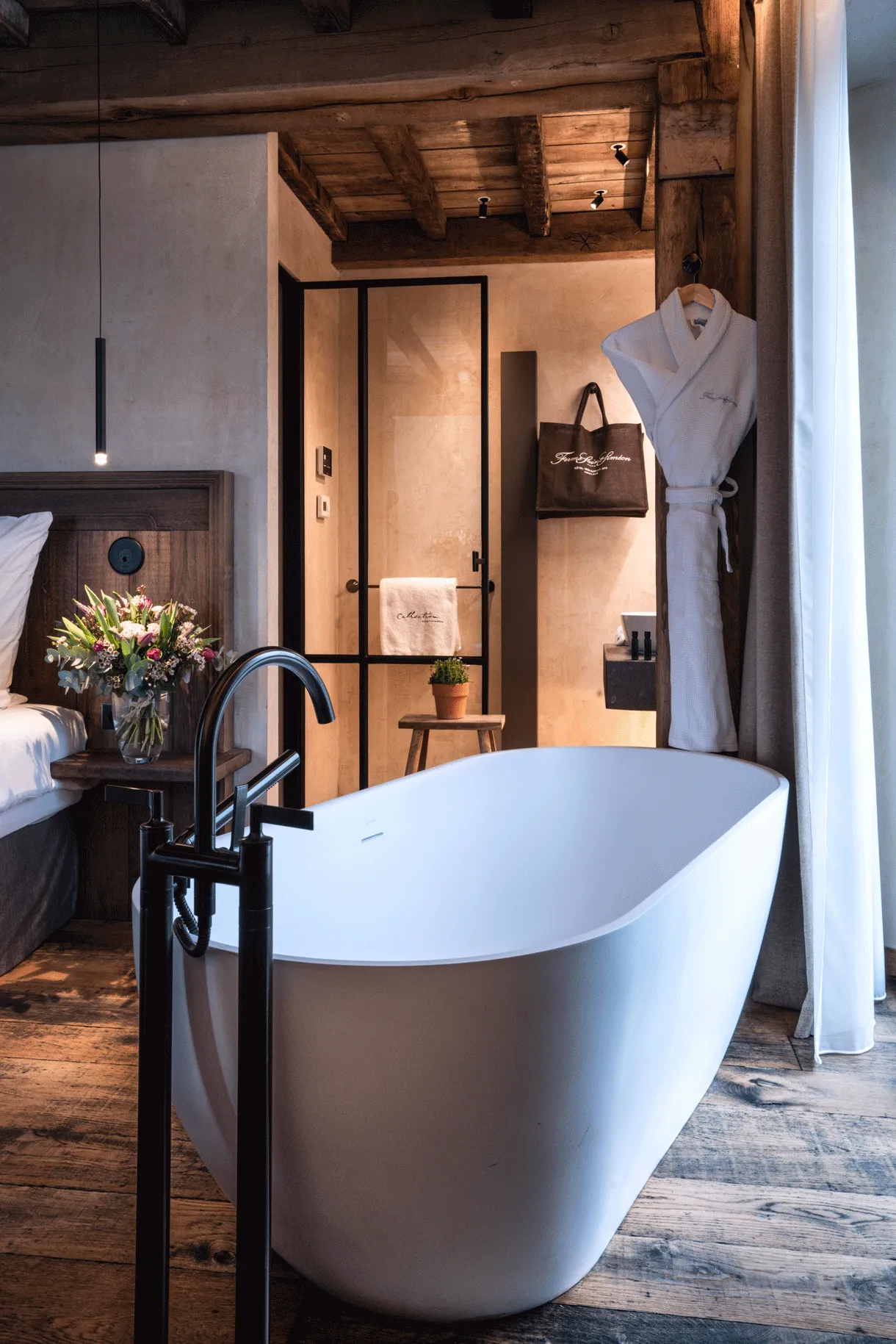 chambre deluxe avec douche hammam