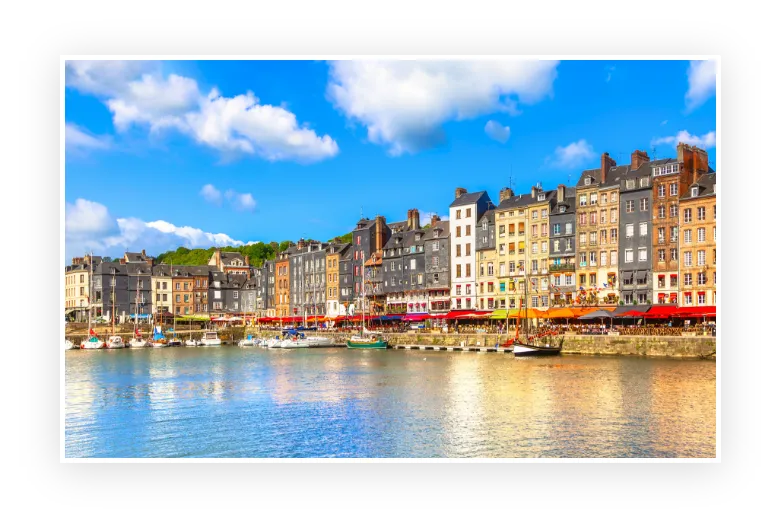 port d'Honfleur quai Saint Catherine